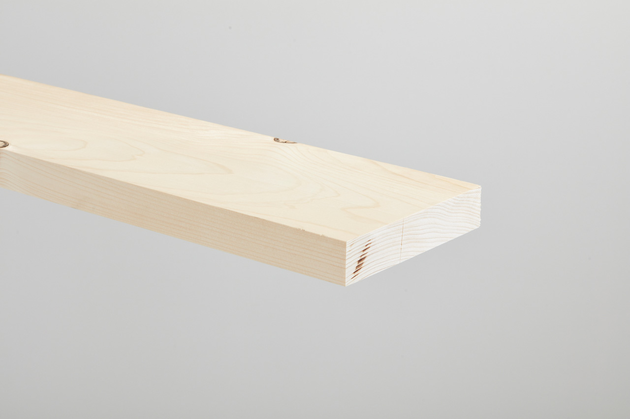 Hoblovaná fošna smrk 50 x 100 mm A/B